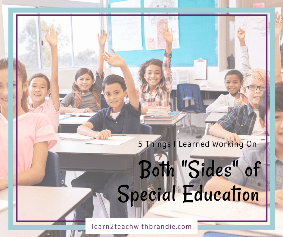 both sides of special education