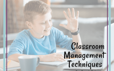 Classroom Management Techniques for Tough Behavior