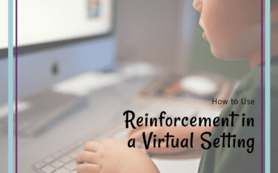 How to Use Reinforcement in a Virtual Setting